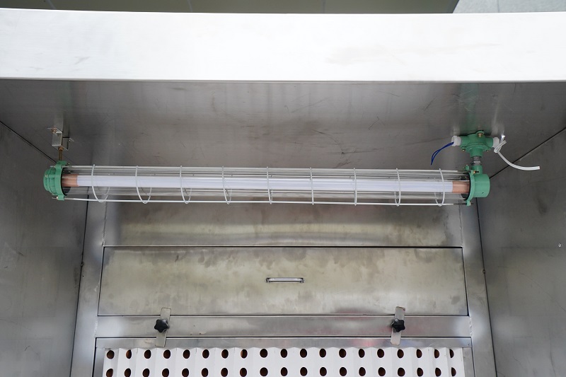 paint spray booth light