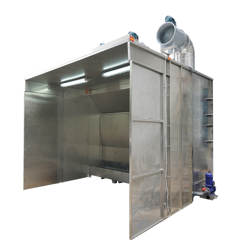 Open Face Spray Booth, Industrial Wet Paint Booth