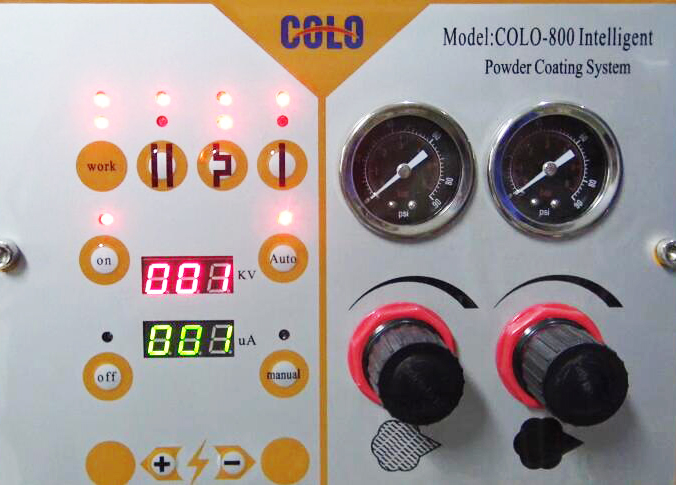 powder coating gun control