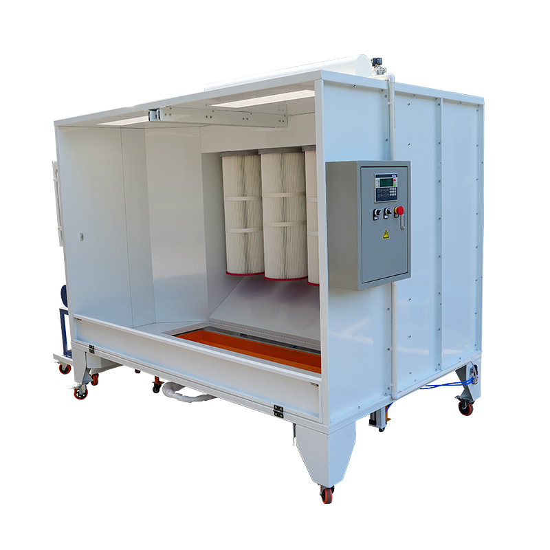 Industrial Powder Coating Booth