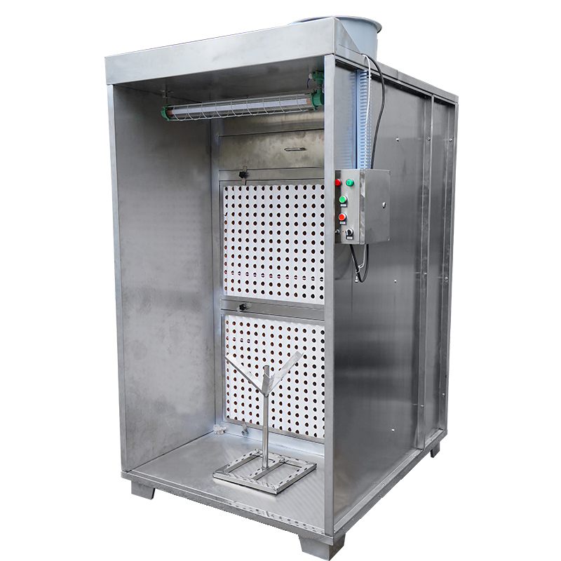 dry filter paint booth